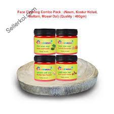 Rongdhonu Face Cleaning Combo Pack (400gm)